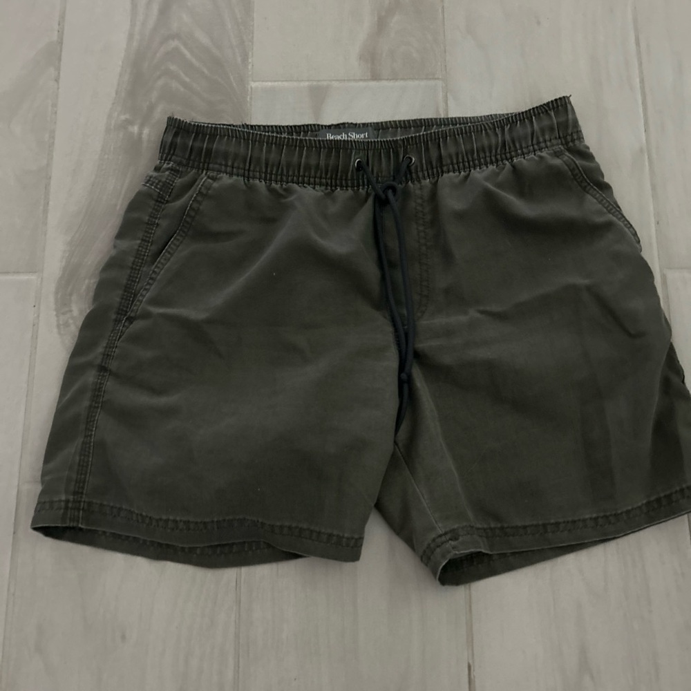 Cotton On Men's Swim Trunks - Dark Olive